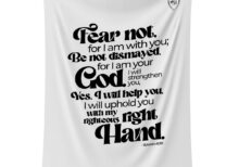 Fear Not Blanket (White)